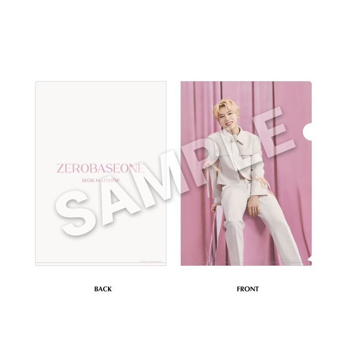 【会場受取】クリアファイル（SEOK MATTHEW）